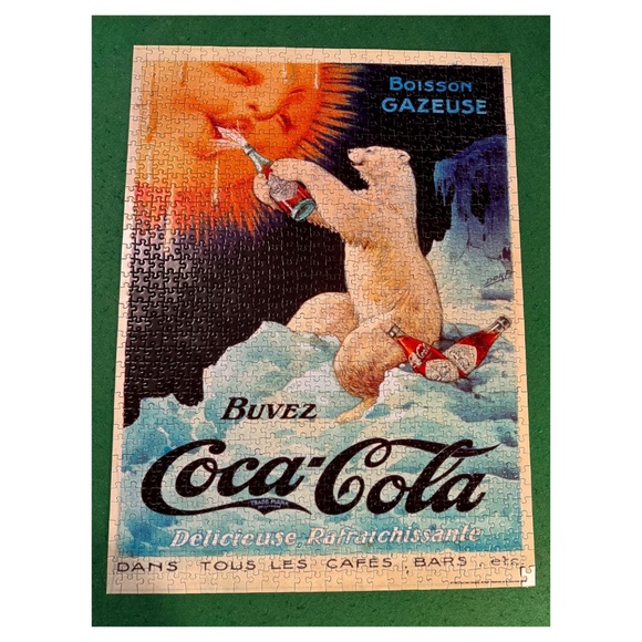 1000 piece Coca Cola vintage ad Puzzle - Picture 2 of 5